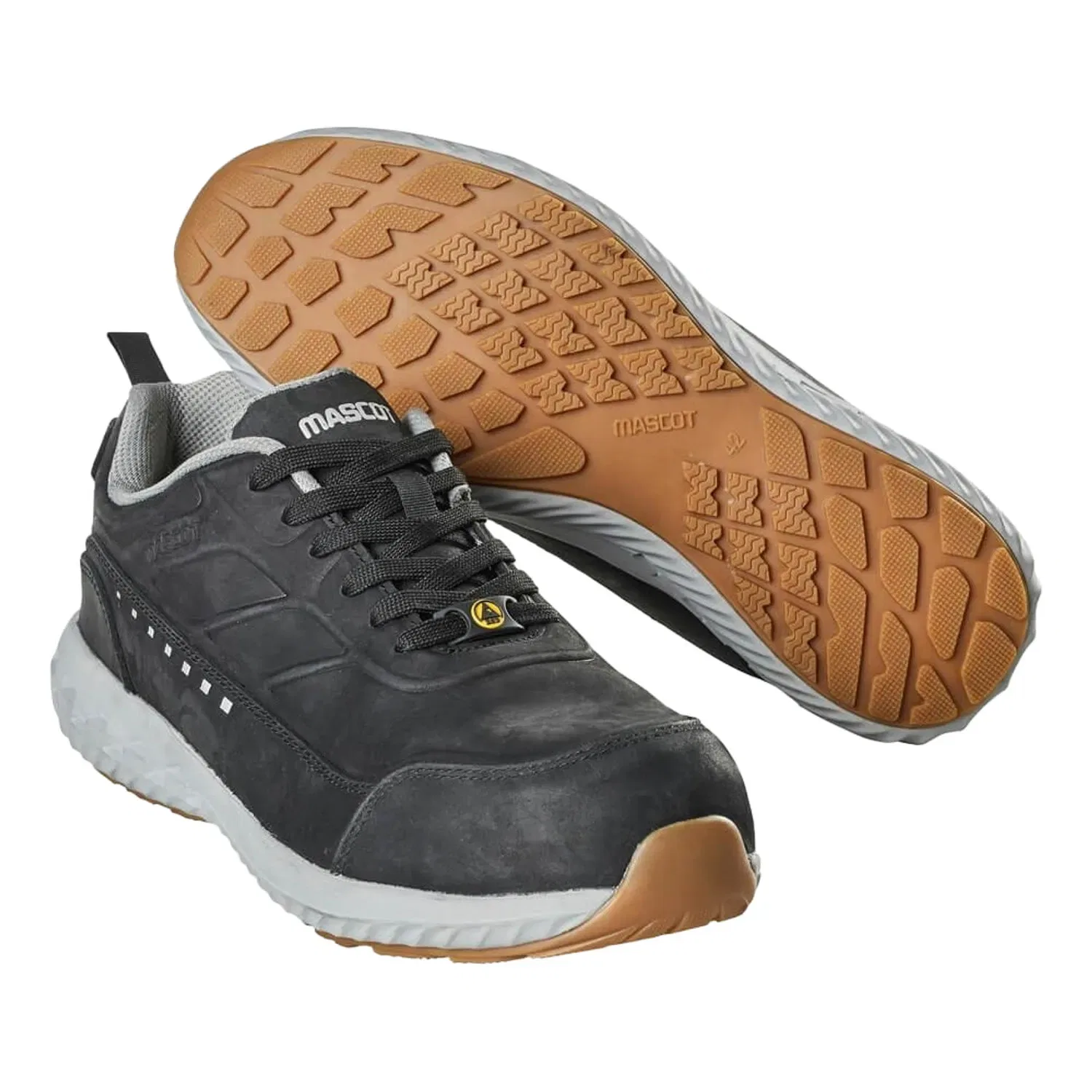 Кроссовки Mascot Move Nubuck Lace Up Safety Shoes, черный — фото 3