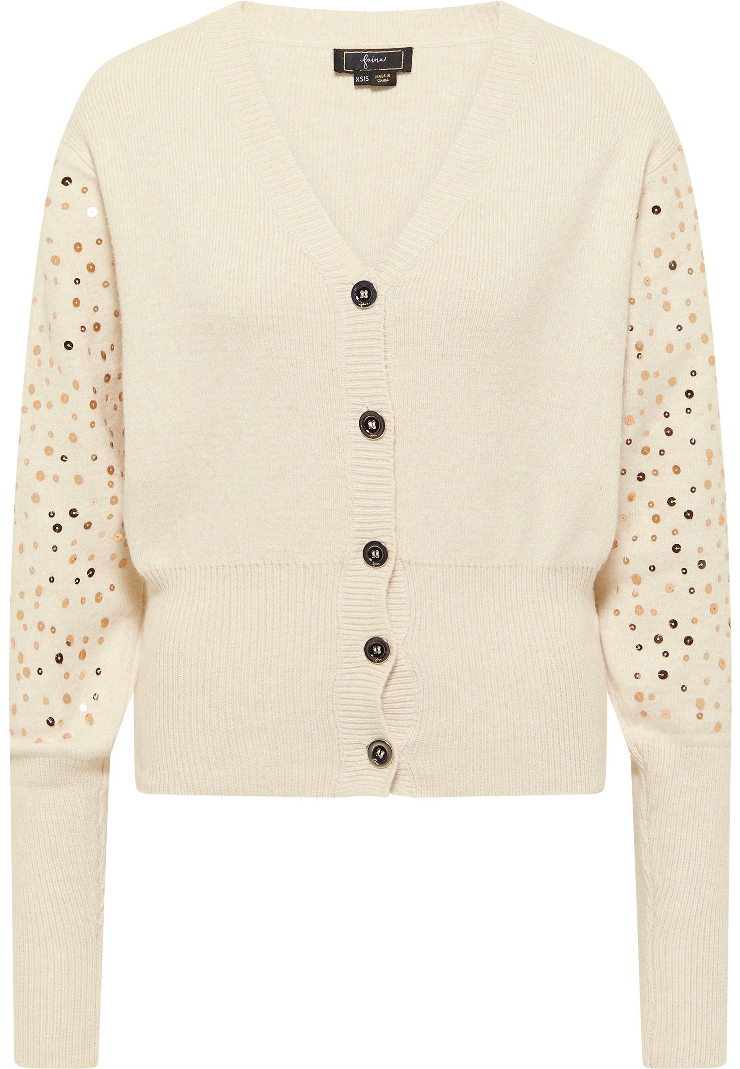 

Толстовка faina Strickjacke, цвет Champagner