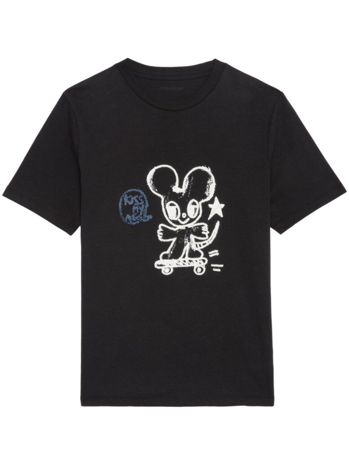 

Zadig&Voltaire футболка Edwin Happy Mouse, черный