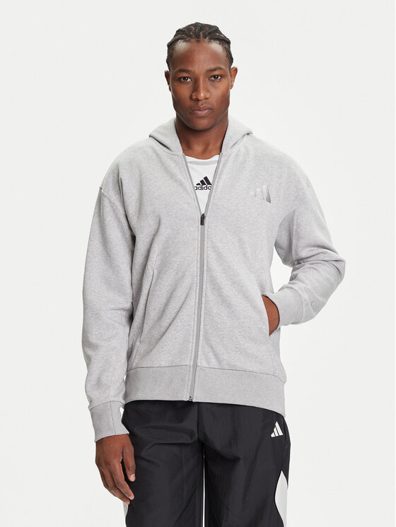 

Свитшот loose fit ALL SZN Fleece IY4159 Adidas, серый