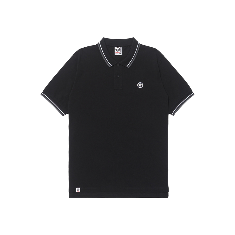 

Хлопковая поло футболка Aape, белый WHX