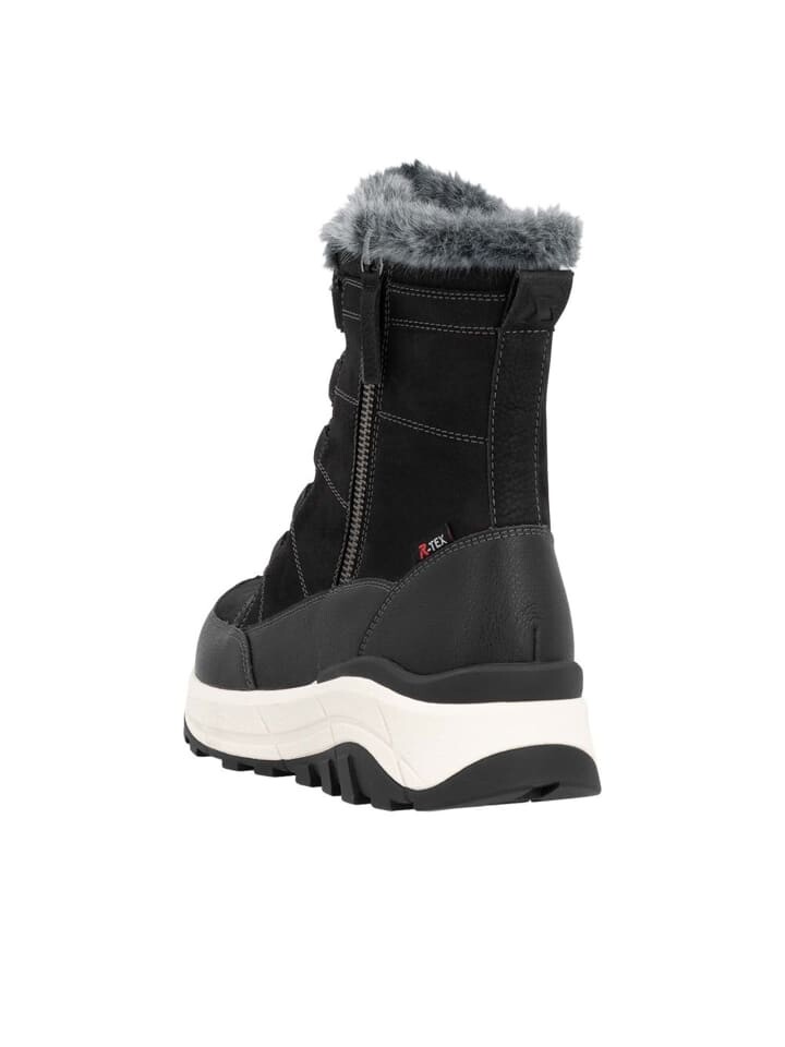 Элегантные туфли на шнуровке rieker Schnürschuhe, цвет schwarz/schwarz — фото 2