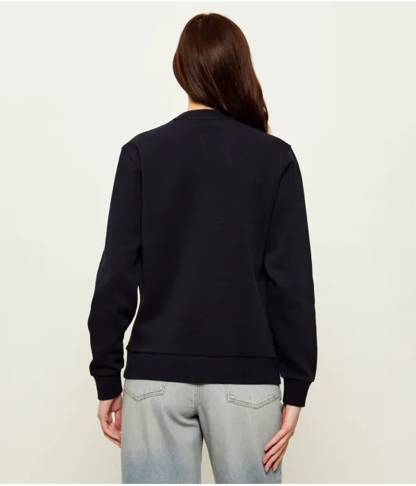 Толстовка Lacoste Relaxed Fit, темно-синий — фото 3