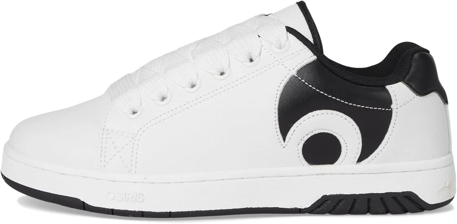 Кроссовки для скейтбординга Osiris, цвет White/White/Black — фото 4