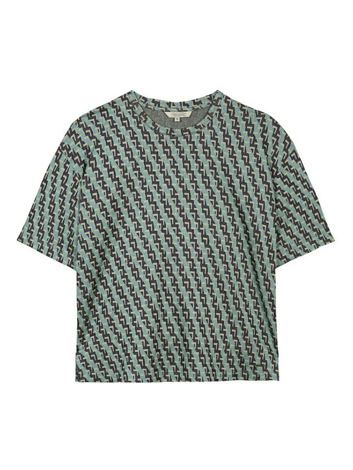 

Футболка Herrlicher, цвет mint/schwarz