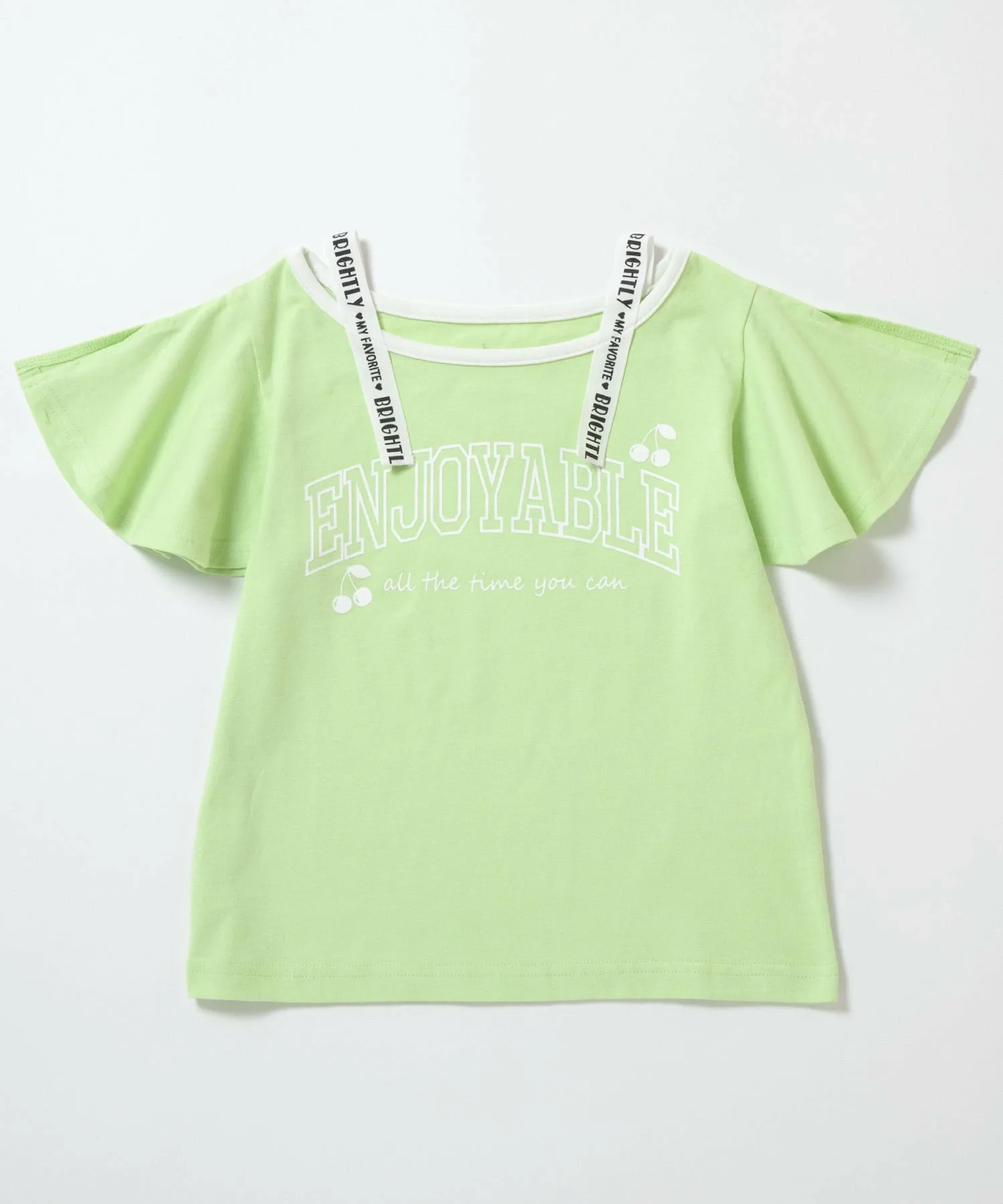 Футболка с короткими рукавами и логотипом Ever Closet, Apple Green — фото 3