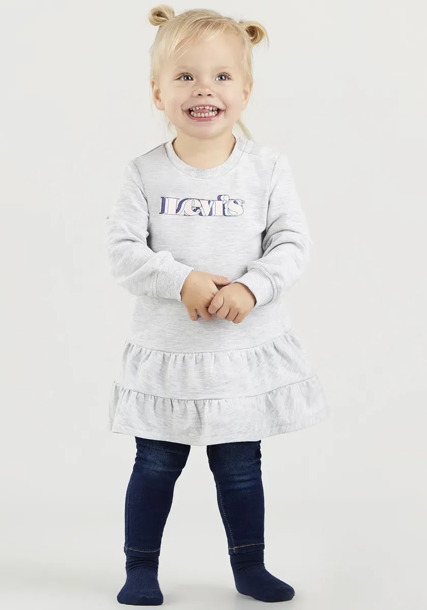 

Детское спортивное платье Levi's "LVG KNIT TIERED DRESS", для ДЕВОЧЕК Levi'S Kids, серый