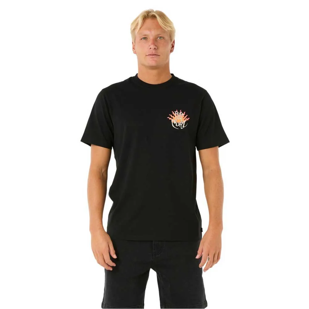 

Футболка с коротким рукавом Rip Curl Dazed, черный