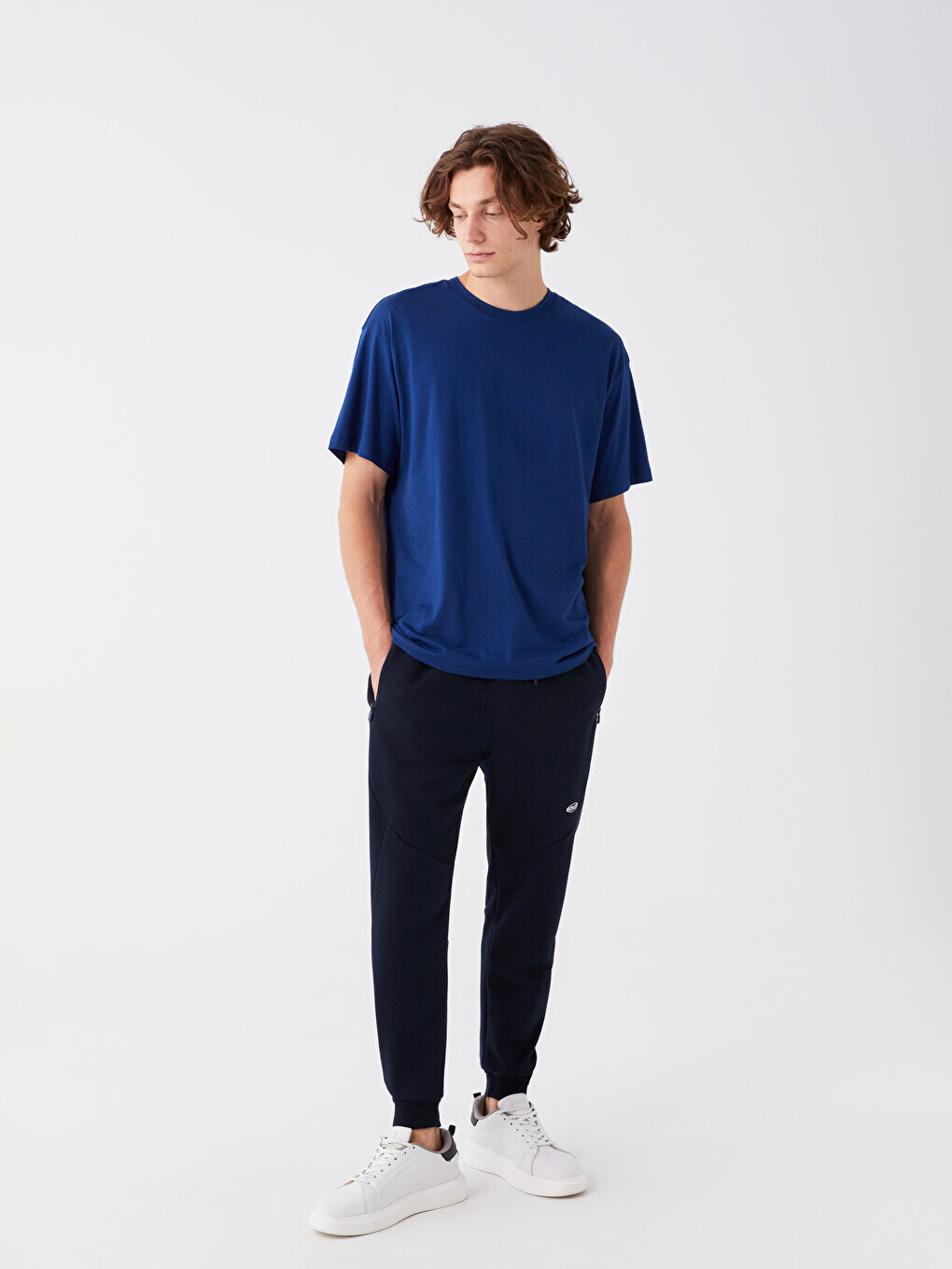

Мужские спортивные штаны Slim Fit для джоггеров LCW Casual, темно-синий