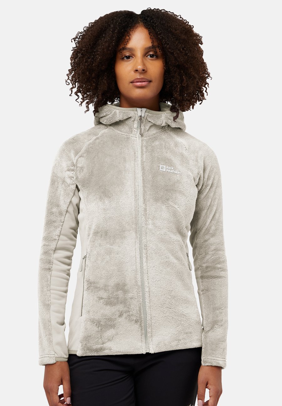 

Флисовая куртка Jack Wolfskin ROTWAND HOODED, Pale Sand/Beige