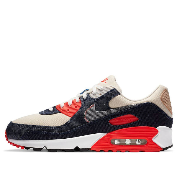 

Кроссовки denham x air max 90 Nike, синий