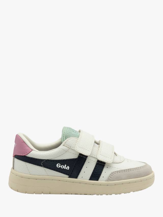 

Детские кроссовки Falcon Strap Low Cut Gola, White/Navy/Candy