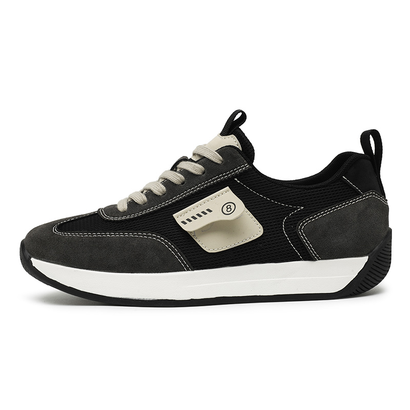 

Низкие повседневные туфли мужские LEXON, Black Gray