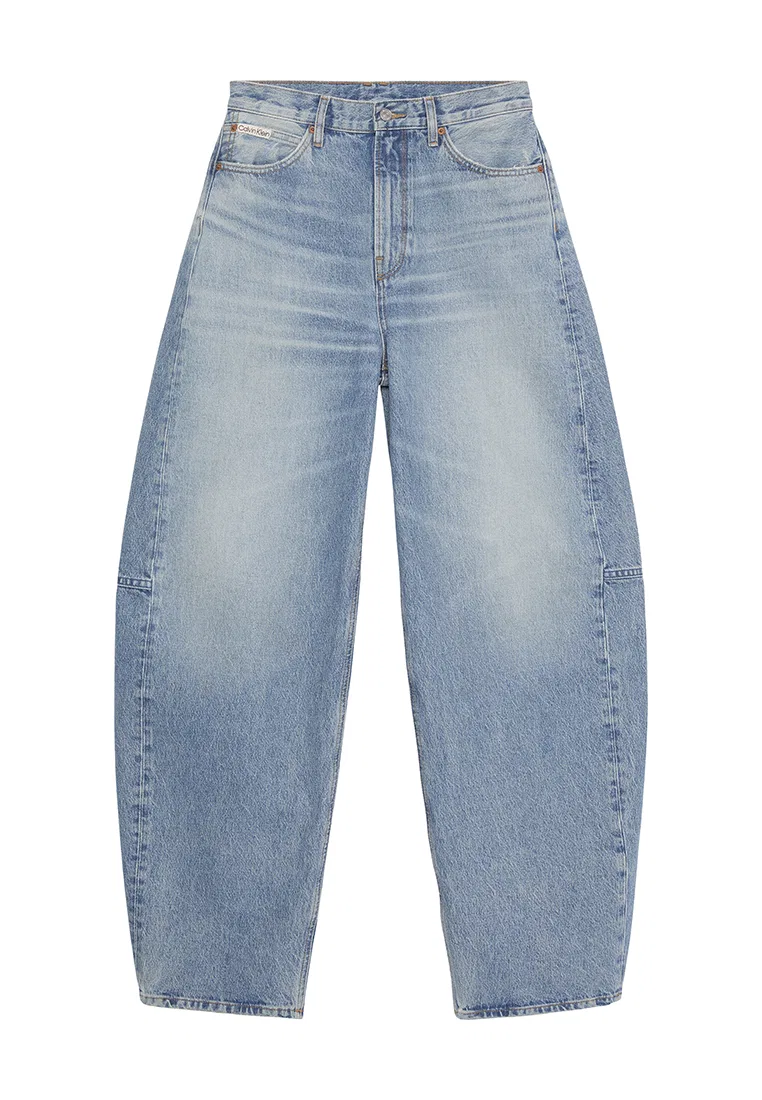Джинсы женские, прямые, модель Extreme Barrel, Calvin Klein Jeans