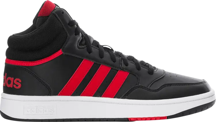 

Кроссовки Hoops 3.0 Mid 'Black Scarlet', черный