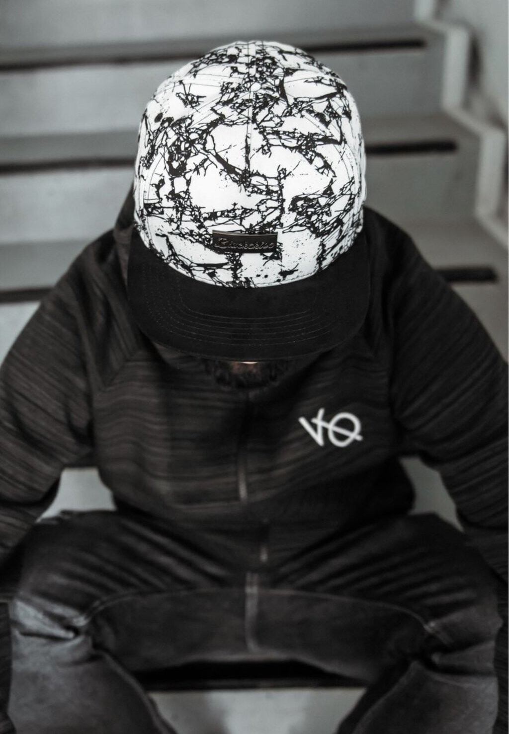 

Бейсболка FENRIR SNAPBACK WEISS-MARBLE Blackskies, цвет schwarz, weiß