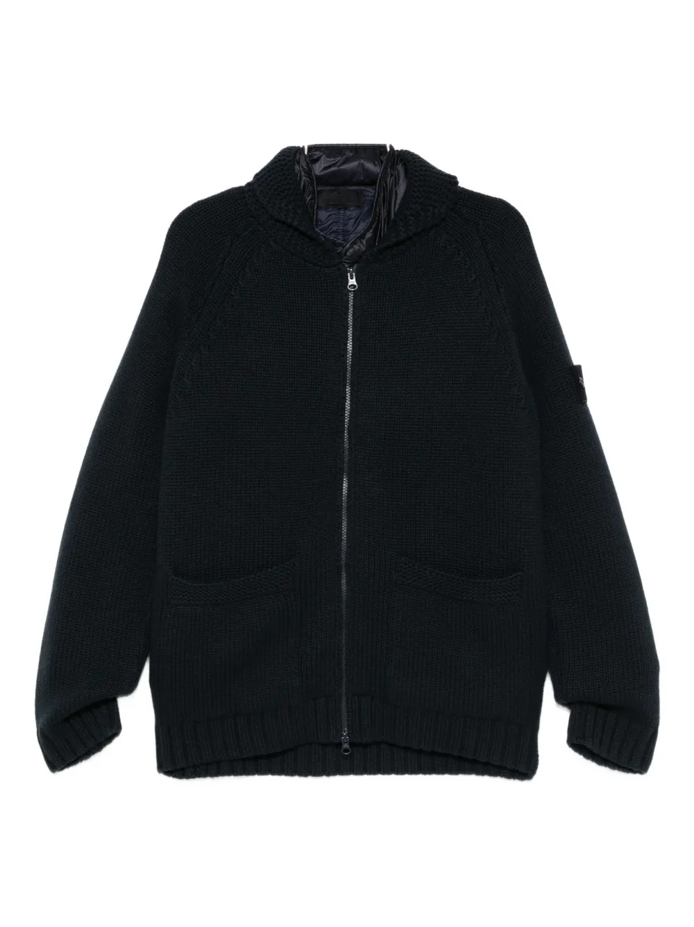 Кардиган на молнии Stone Island, синий