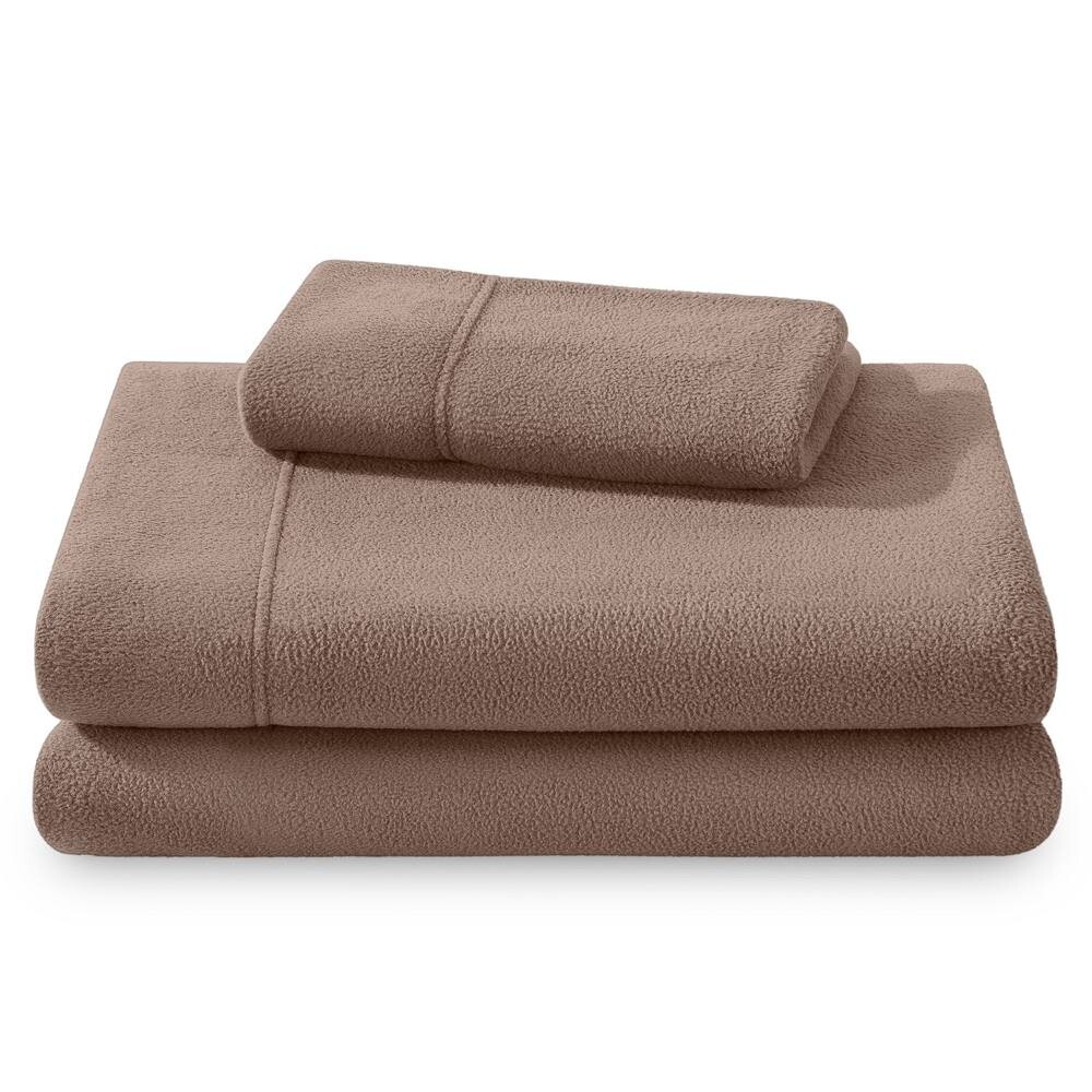 

Комплект простыней из флиса Bare Home, цвет Taupe