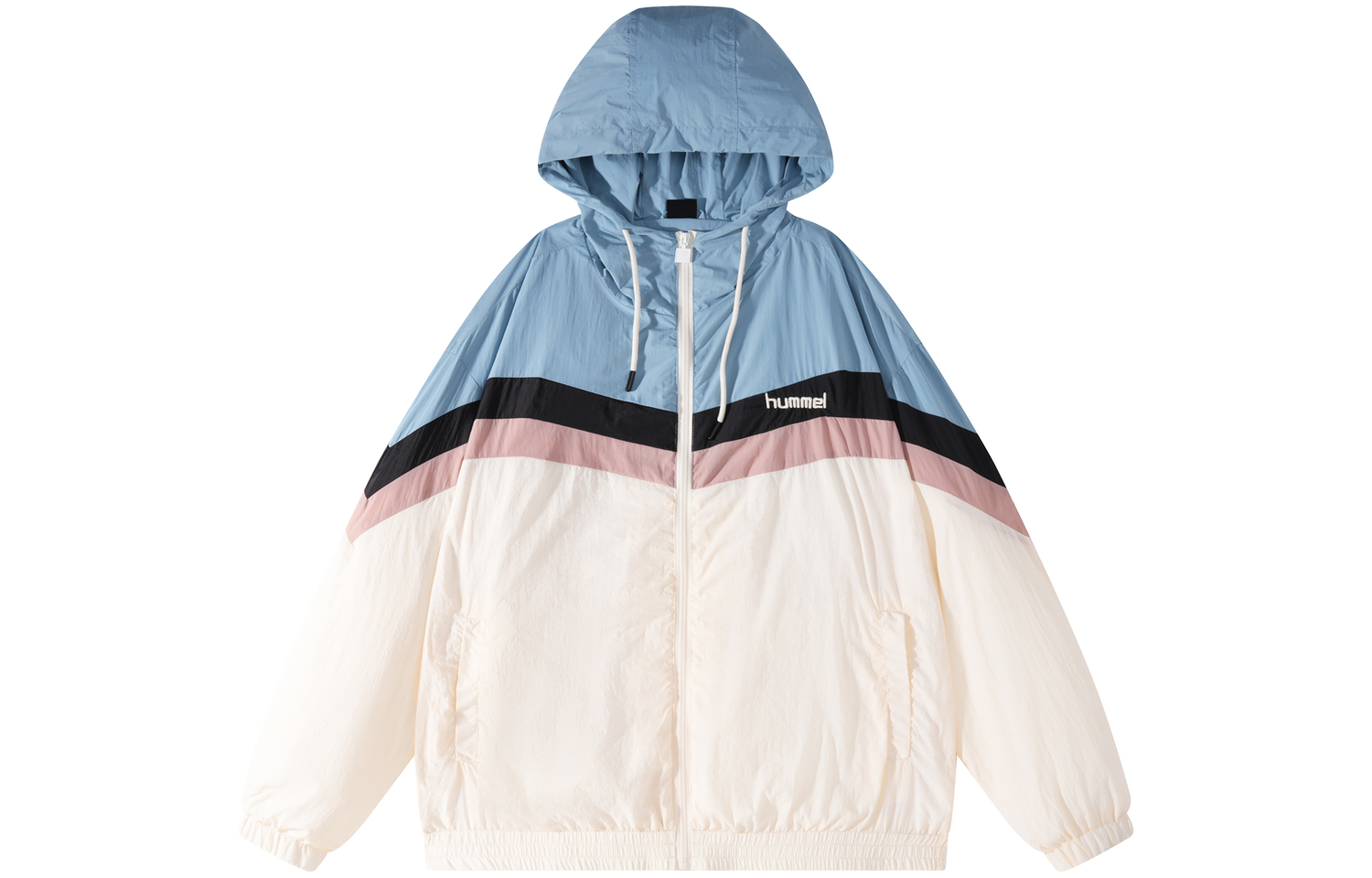 

Тренч Unisex Hummel, Белый Тёмно-синий