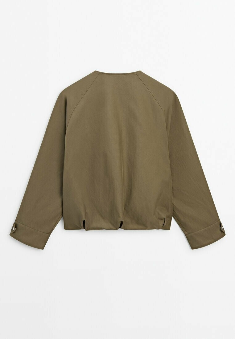 

Легкая куртка Massimo Dutti, хаки