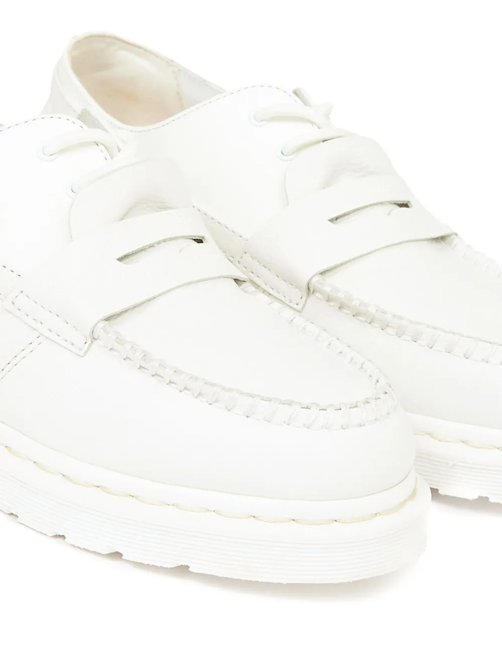 Лоферы из коллаборации с Dr. Martens MM6 Maison Margiela, белый — фото 4