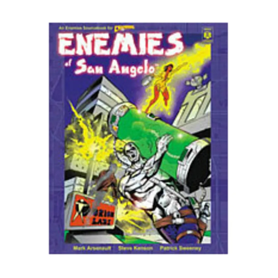 

Enemies of San Angelo, San Angelo - City of Heroes, мягкая обложка