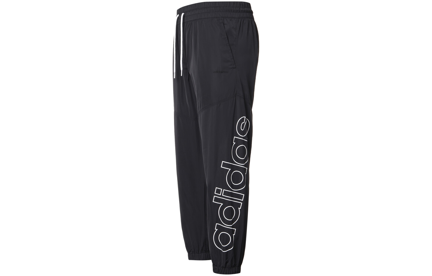 

Трикотажные спортивные штаны женские черные Adidas Neo