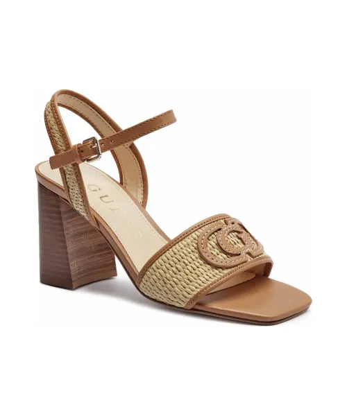 Сандалии на каблуке Grateful Guess, коричневый