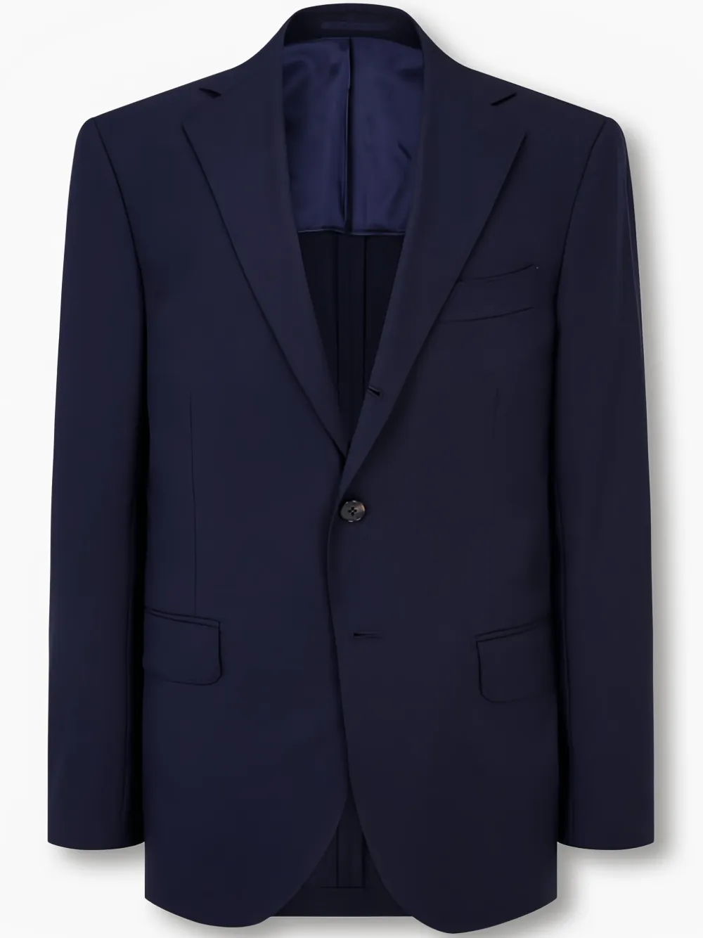 

Шерстяной однобортный пиджак Man On The Boon., синий