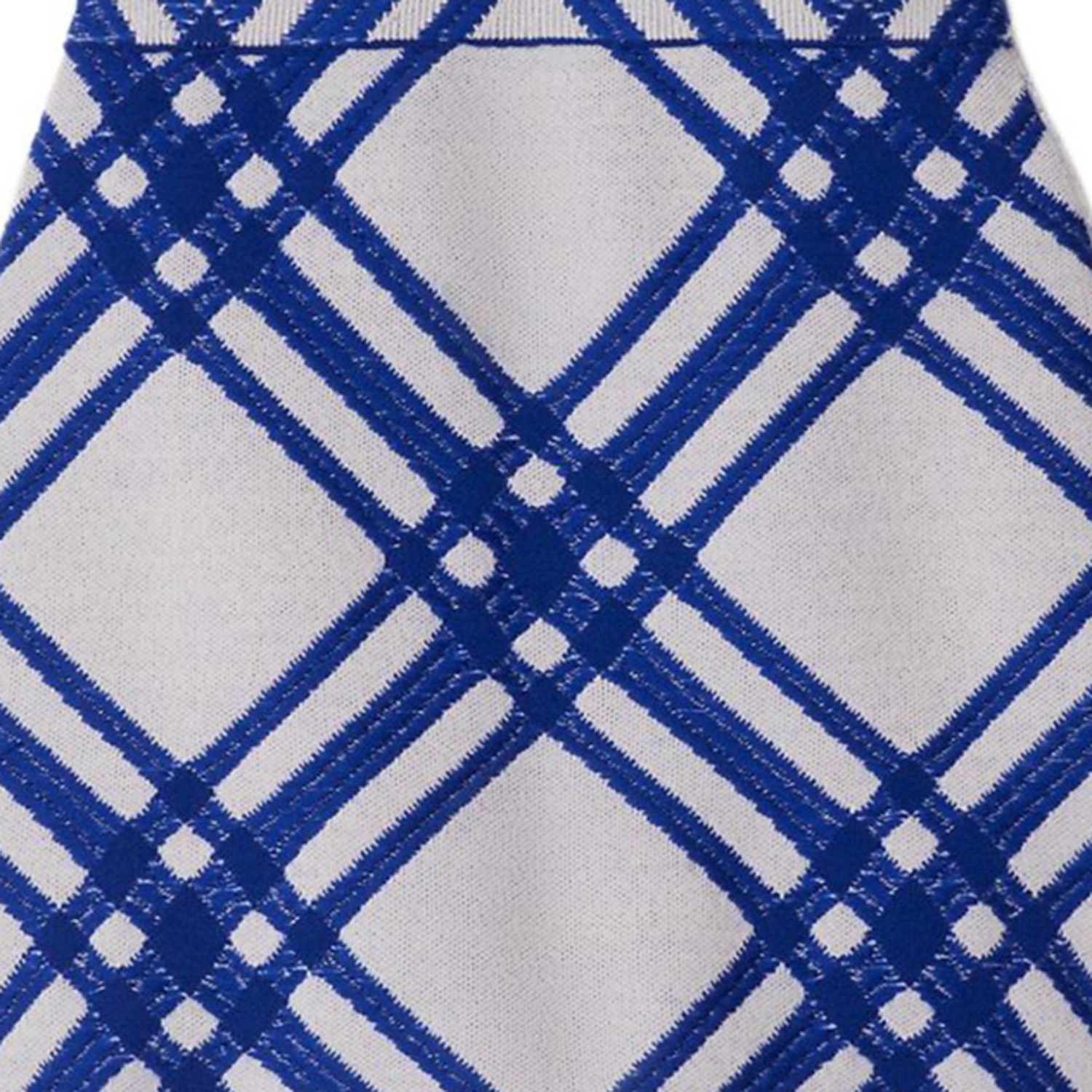 Детская юбка Burberry, синяя — фото 4