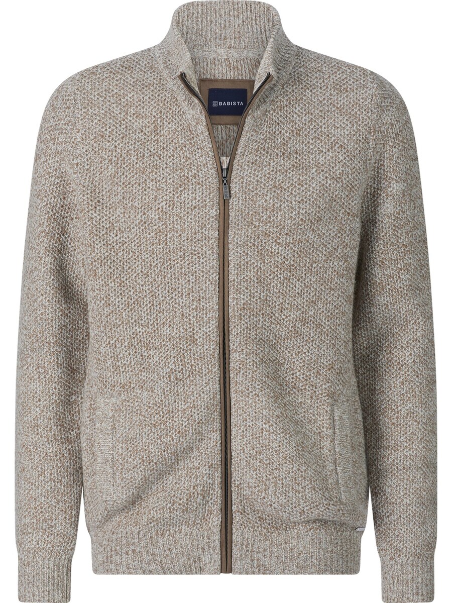 

Вязаный кардиган BABISTA Filerazzi, цвет mottled beige