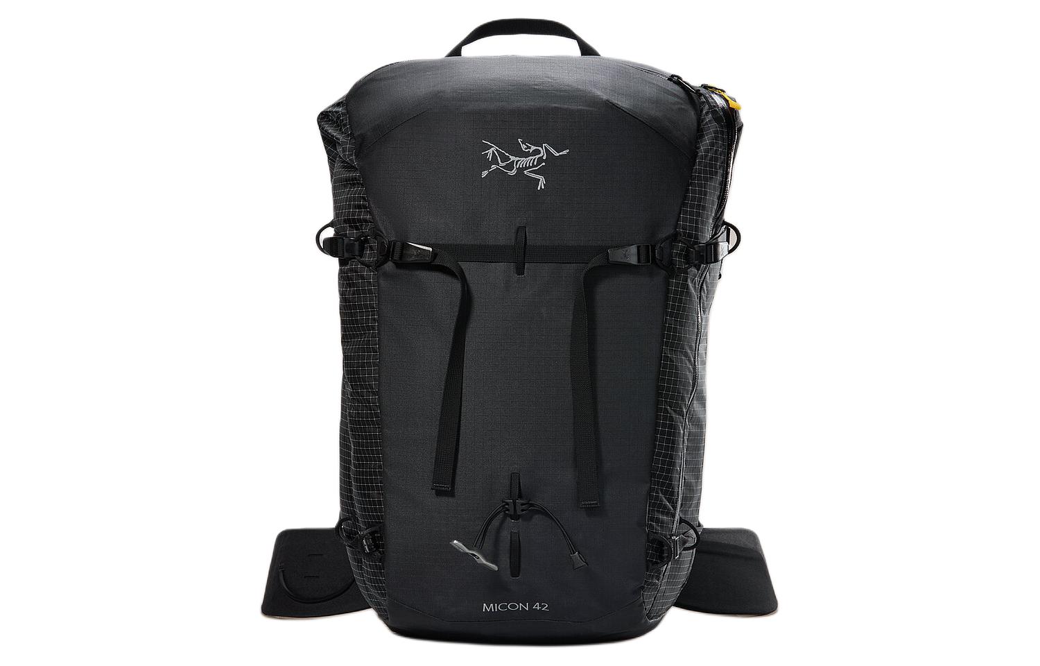 

Рюкзак Arcteryx с застежками, черный