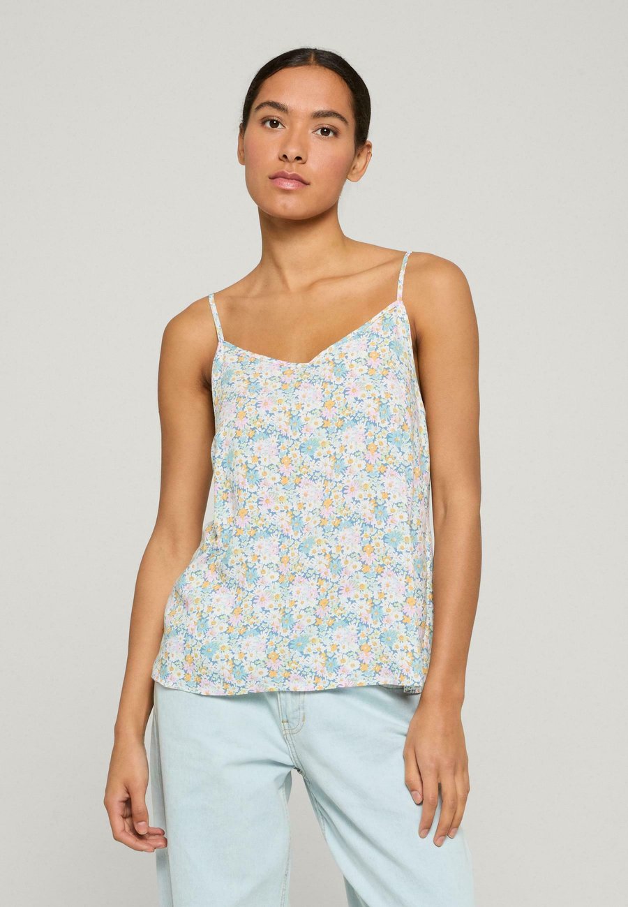 

Топ ONLY V-NECK , Multicolor/Beige