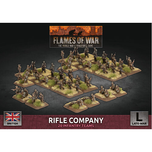 

Фигурки Flames Of War: Rifle Company (96 Figs Plastic)