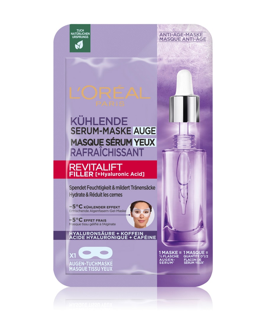 

Тканевая маска L'Oréal Paris Revitalift Filler [+Hyaluronsäure] Augenserum, 11g
