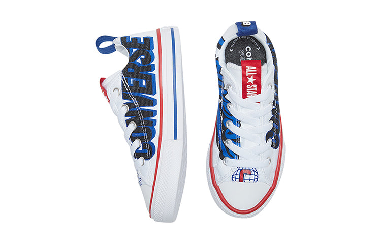 Кеды Converse Chuck Taylor All Star Toddler/Youth White/Blue, синий — фото 4