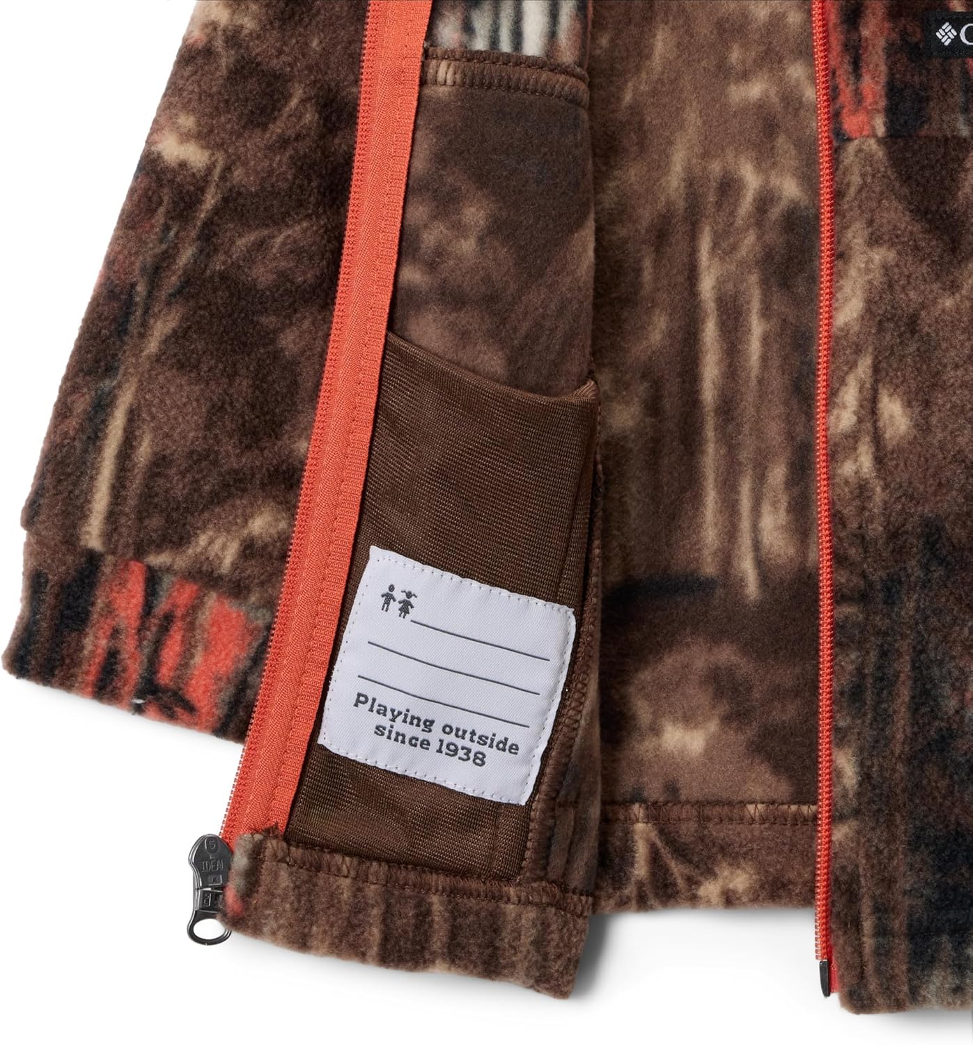 Columbia Unisex Baby Zing III Fleece, Tobacco Deschutrees — фото 3