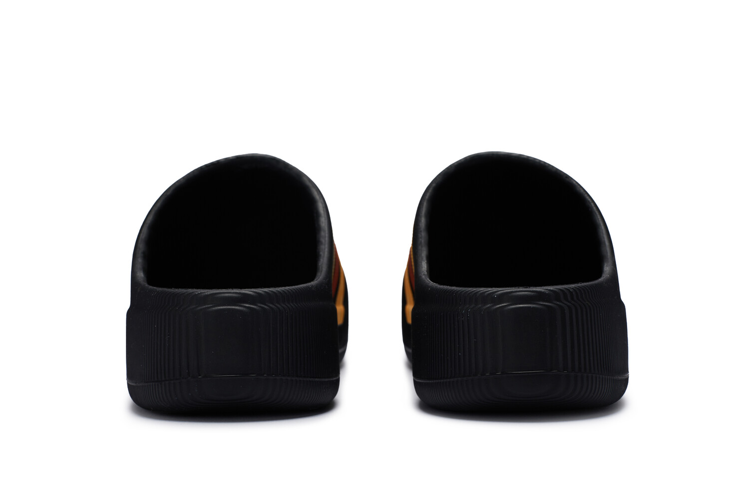 Adidas originals Тапочки унисекс AdiFOM Superstar, Black, yellow, orange, green — фото 4