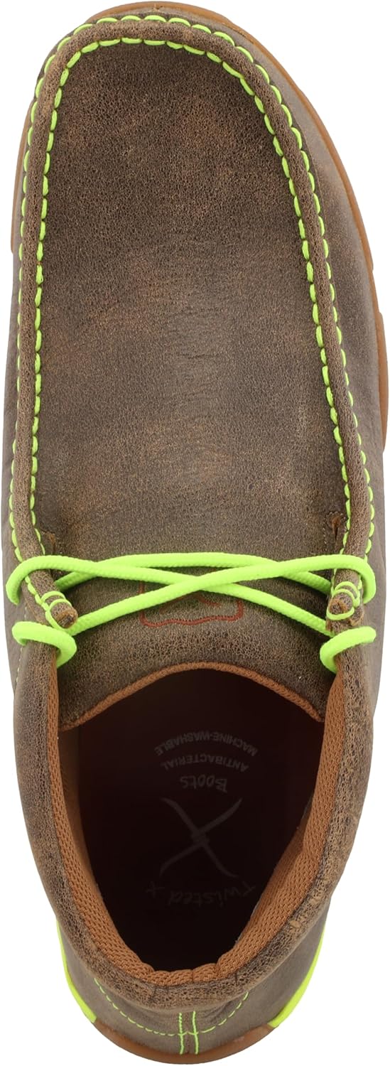 Мужские мокасины Twisted X Chukka Driving Moc, желтый — фото 4
