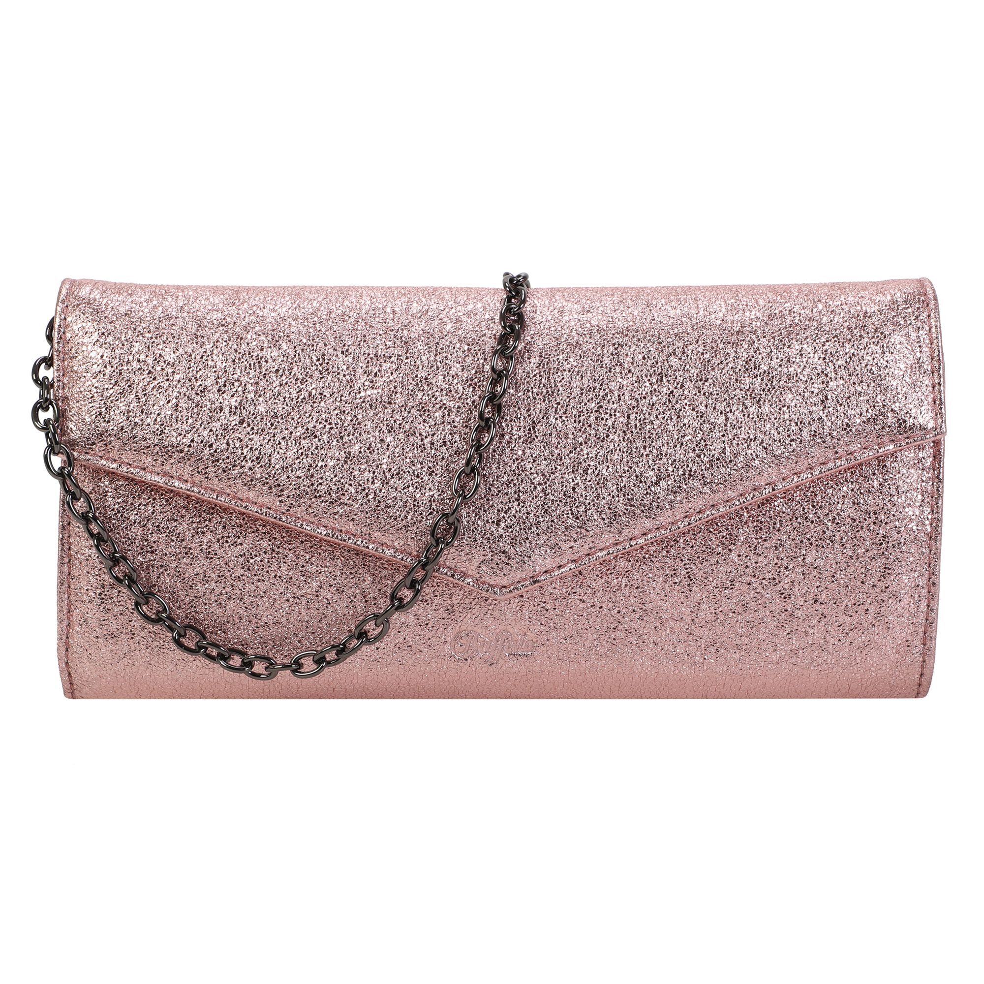 

Клатч Buffalo Secco Tasche 25 cm, цвет glitter rose