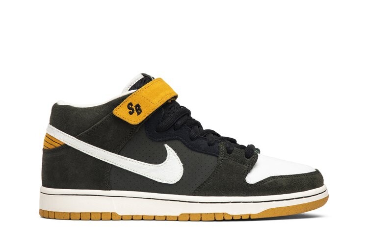 

Кроссовки Nike Dunk Mid Pro Sb, зеленый