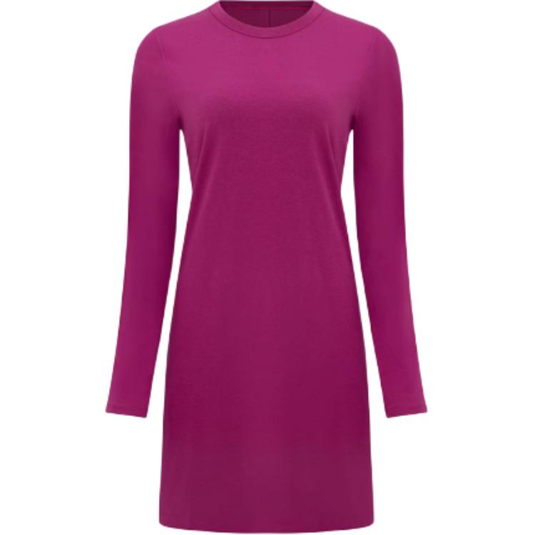 

Женское платье с длинными рукавами Lululemon, фиолетовый