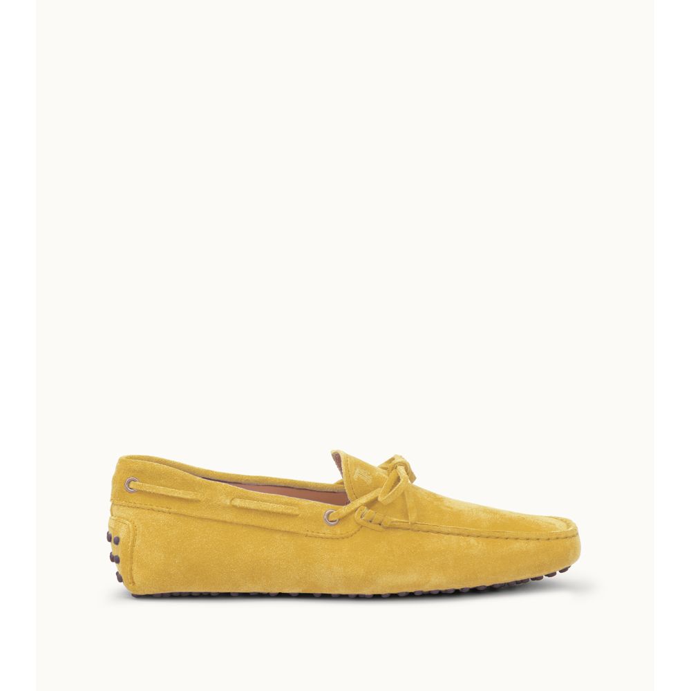 

Туфли для вождения Gommino из замши TOD's, цвет light amber