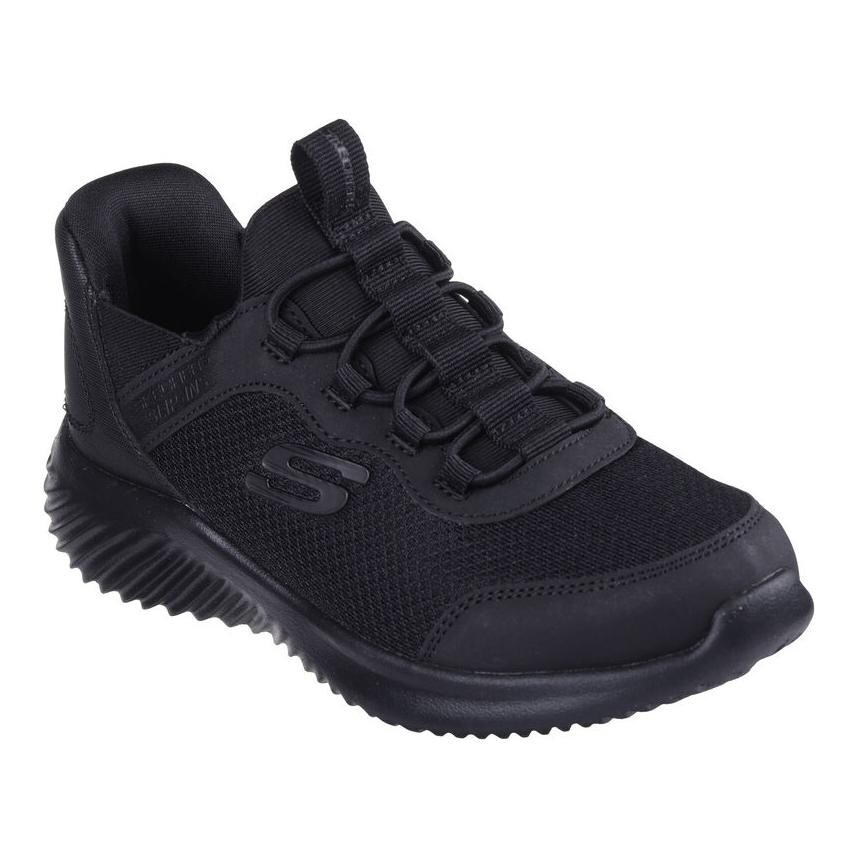 Кроссовки Skechers Slip Ins Kids Lifestyle Shoes Kids Low-top Black, черный — фото 3