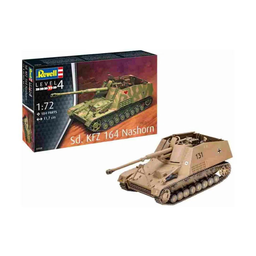 

Сд. KFZ 164 Нашорн, Modern Military Miniatures (1:72) (Revell/Monogram)