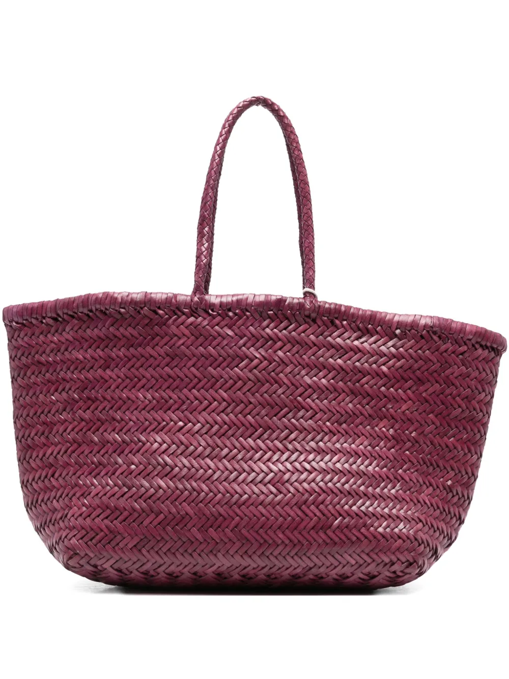 

Кожаная сумка-тоут Triple Jump DRAGON DIFFUSION, фиолетовый