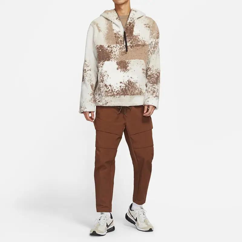 Куртка AS Men's Nike Sportswear SPE+ SHERPA HZ HOODIE LIGHT BONE DD5010-072 — фото 3
