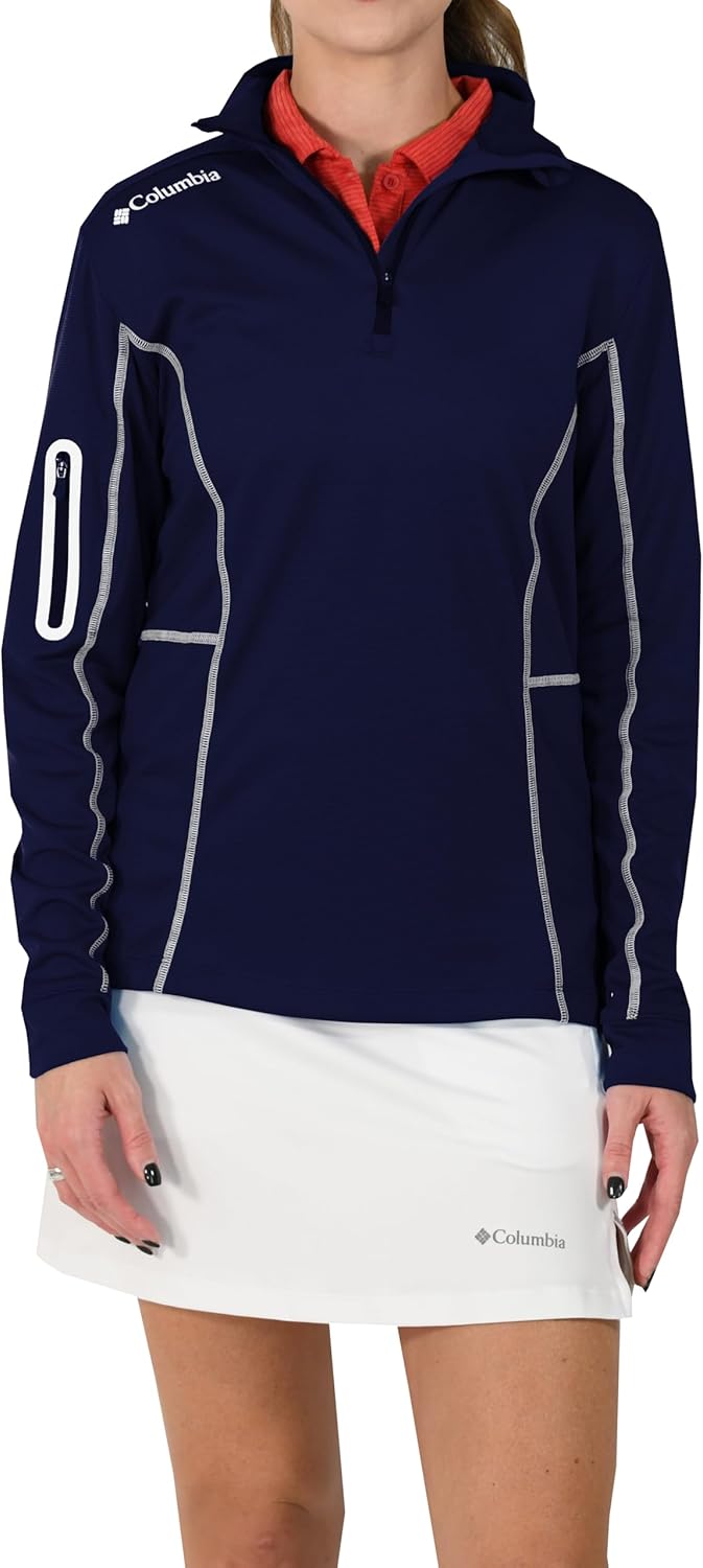 

Columbia Women's Omni-Wick Wm Shotgun 1/4 Zip, Navy