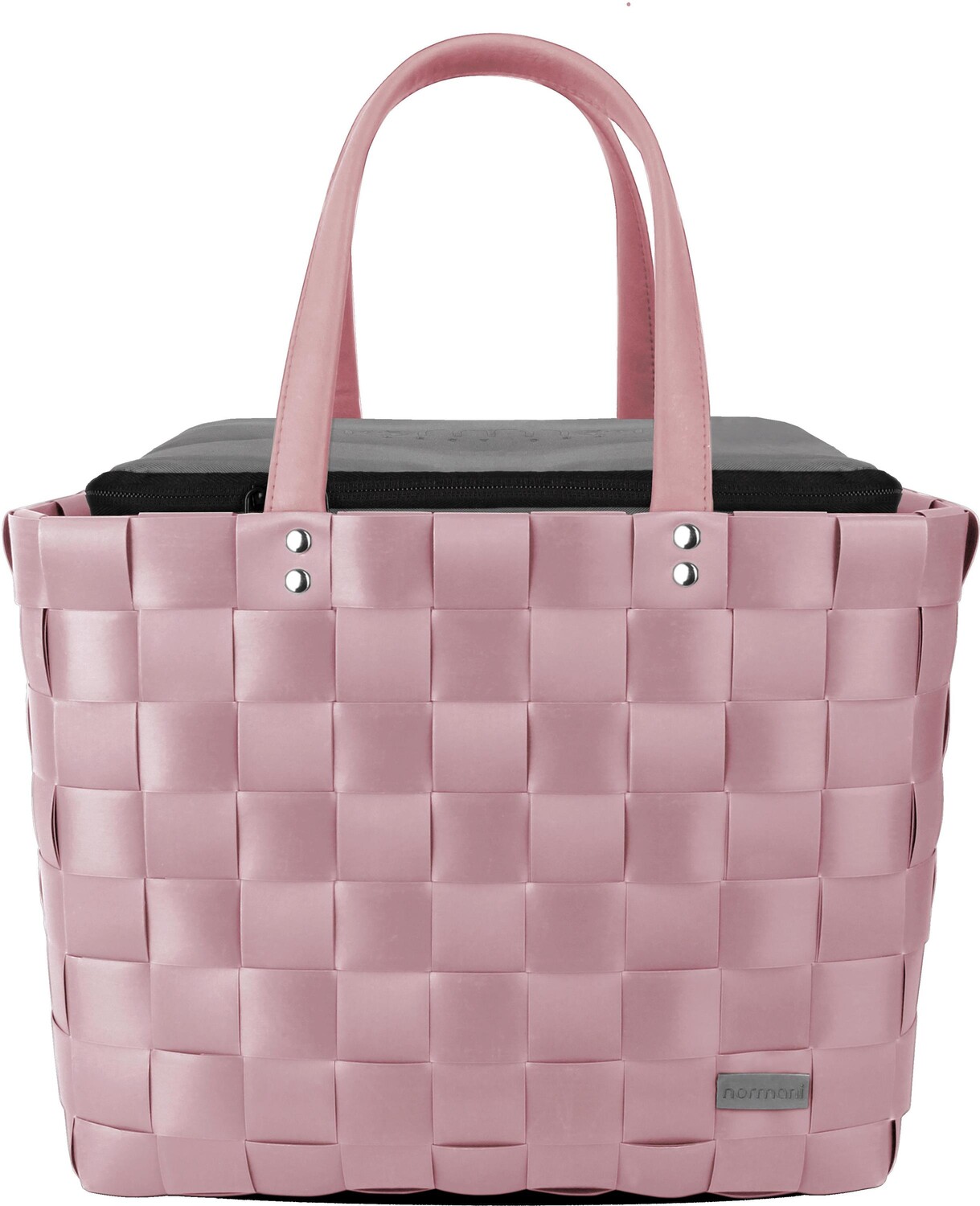 

Сумка шоппер normani Flechtkorb mit großer Kühltasche, фиолетовый