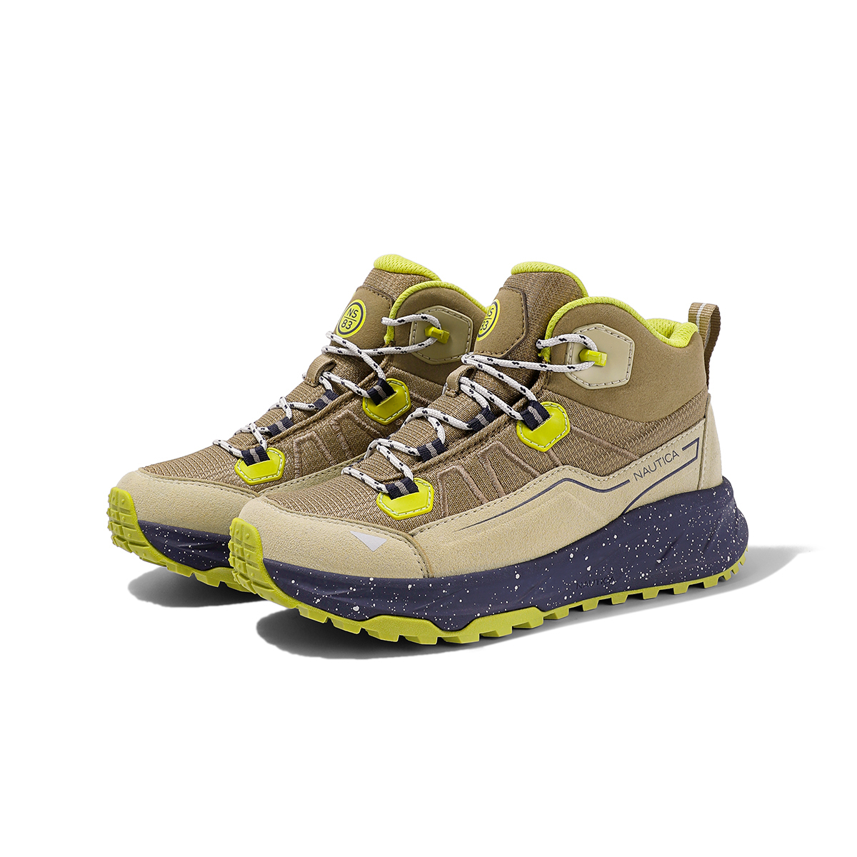 Высокие детские уличные ботинки Earth Yellow Unisex NAUTICA, Earth желтый — фото 3